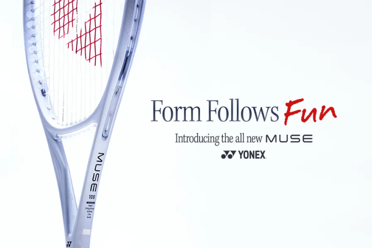 New Tennis Racquet Series MUSE: Form Follows Fun